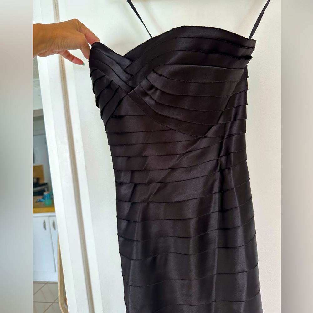 Beautiful strapless gown. BCBG